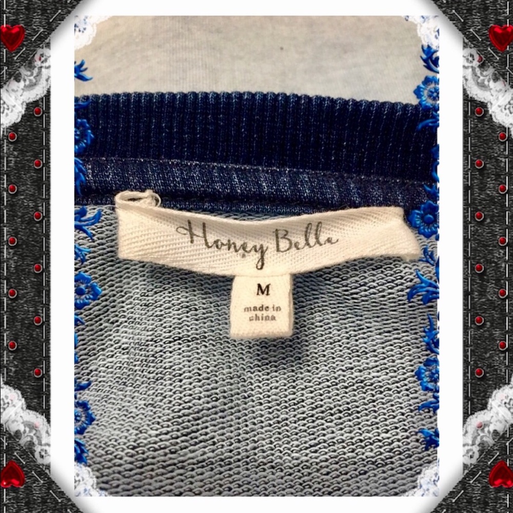 Honey Belle Gradient Color Sweatshirt - Picture 5 of 5